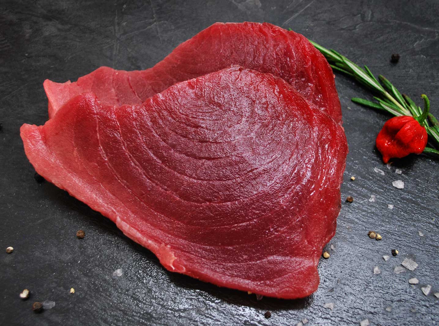Ahi Tuna Steaks sourced by Q Plus Food